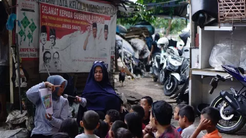 Komunitas mengajar di Kampung Ghasong - GenPI.co
