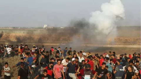 Perbatasan Israel-Gaza Memanas! IDF Main Keras, 20 Orang Luka - GenPI.co