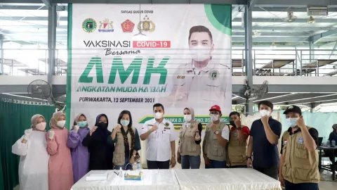 AMK Gelar Vaksinasi Serentak 3 Kota di Jawa Barat - GenPI.co