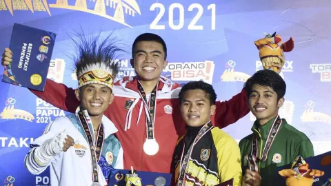 Bek Persija Raih Emas PON 2021 Papua Cabor Muaythai - GenPI.co