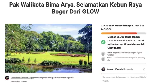 Bima Arya Diminta Hentikan Festival GLOW di Kebun Raya Bogor - GenPI.co