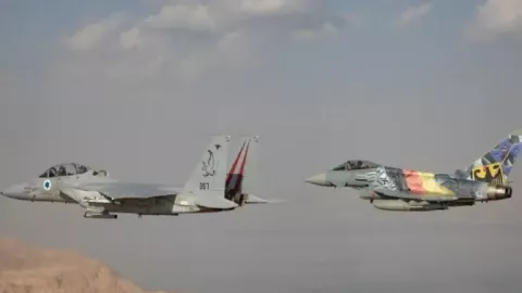 Israel Gelar Latihan Perang Udara, Iran Juga! Makin Tegang - GenPI.co