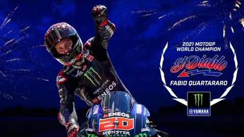 Juara MotoGP 2021, Fabio Quartararo Gemparkan Sejarah Dunia - GenPI.co