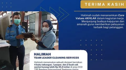 Petugas Bandara Soetta Temukan Cek Rp 35 Miliar, Aksinya Terpuji - GenPI.co