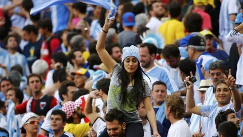 Sempat Tertinggal, Argentina Bungkam Italia Secara Dramatis - GenPI.co