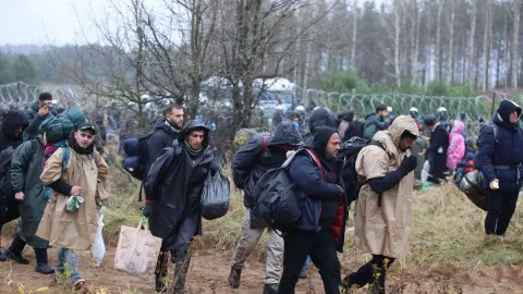 Aksi Mengejutkan Ketua Komunitas Muslim di Perbatasan Polandia - GenPI.co