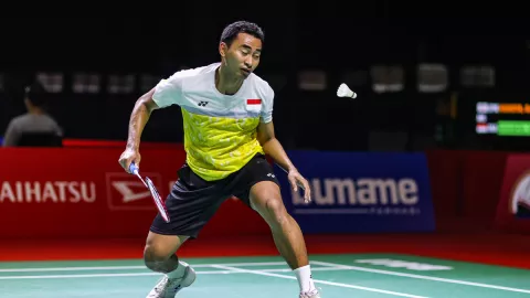Luka Jari Tommy Sugiarto Sumber Kalah di Indonesia Masters 2021 - GenPI.co