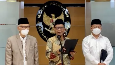 Mahfud MD Kuak Perkembangan Proses Hukum 3 Terduga Teroris - GenPI.co