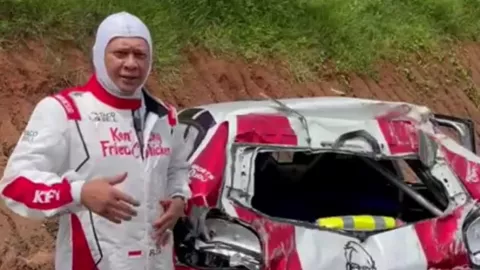 Rahasia Ketua MPR dan Sean Gelael Selamat Dari Kecelakaan Rally - GenPI.co