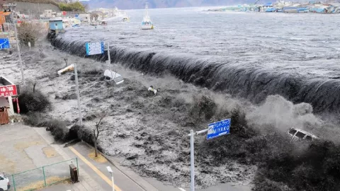 Jepang Kirim Kabar Buruk untuk Dunia soal Tsunami, Mohon Doanya - GenPI.co