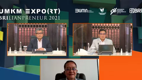 UMKM EXPO(RT) BRILIANPRENEUR 2021 Dorong Pelaku Usaha Go Global - GenPI.co