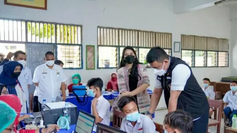 Makin Aman, 27 Daerah Sumut Penuhi Syarat Vaksinasi Anak - GenPI.co