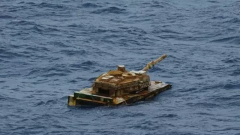 Geger Penemuan Tank Raksasa di Laut Natuna, Ini Faktanya! - GenPI.co
