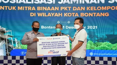 PKT Fasilitasi Jaminan Ketenagakerjaan 15.000 Warga Bontang - GenPI.co