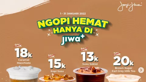 Promo Janji Jiwa Mantul Banget, Ngopi Hemat Sampai Akhir Januari! - GenPI.co