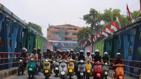 Makin Asyik, Moca Vespa Bakal Geber Jalan - GenPI.co