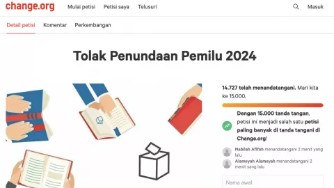 Lewat Petisi, 14 Ribu Orang Lebih Tolak Pemilu 2024 Ditunda - GenPI.co