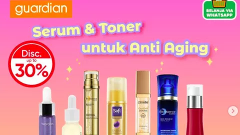 Promo Guardian Tawarkan Skincare Murah Meriah, Ayo Diserbu! - GenPI.co