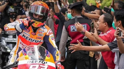 Kecelakaan Brutal di MotoGP Mandalika, Marc Marquez Bisa Juara - GenPI.co