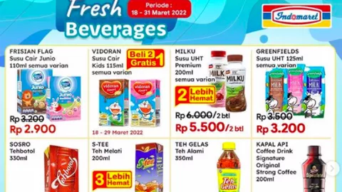 Promo Indomaret Hari Ini Diskonnya Dahsyat, Jangan Sampai Lewat! - GenPI.co