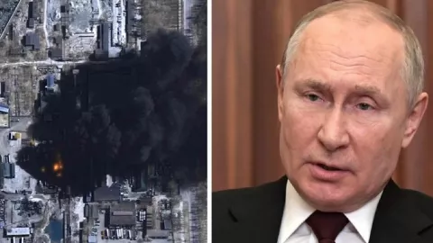 Gaharnya Invasi Rusia, Jubir Vladimir Putin Sebut Senjata Nuklir - GenPI.co
