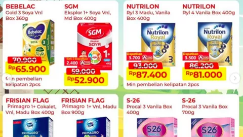 Cek Promo Alfamart Hari Ini, Harga Susu Anak Murah Meriah! - GenPI.co