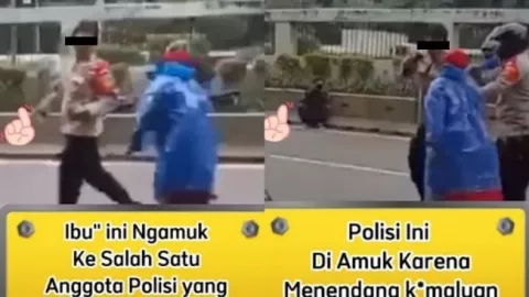 Polda Metro Jaya: Video Polisi Tendang Area Intim Wanita Hoaks - GenPI.co