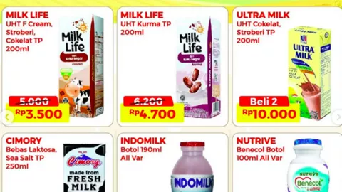 Buruan Belanja di Minimarket Ini, Ada Promo Susu Murah! - GenPI.co