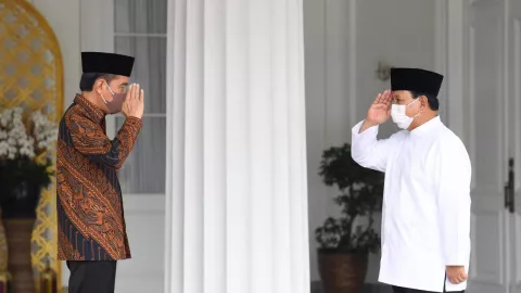 Prabowo Temui Jokowi di Tengah Isu Reshuffle Kabinet Memanas - GenPI.co