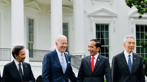 Lihat Nih, Presiden Jokowi Disambut Joe Biden - GenPI.co