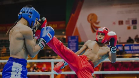 Tekad Kuat Kickboxing Indonesia di SEA Games, Emas Harga Mati! - GenPI.co