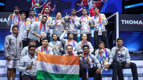 India Juara Piala Thomas, Media Amerika Serikat: Indonesia Kaget - GenPI.co