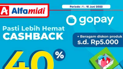 Promo GoPay, Belanja di Alfamidi Bisa Dapat Cashback 40 Persen! - GenPI.co