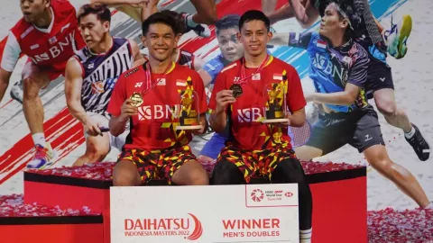 Juara Indonesia Masters 2022, Fajar/Rian Raih Hadiah Fantastis - GenPI.co
