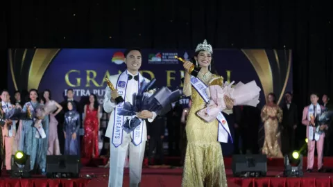 Africo dan Celia Dinobatkan Putra Putri Pariwisata Nusantara 2022 - GenPI.co