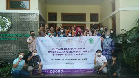 Bio Farma Dampingi Pelaku UMK Peroleh Sertifikasi Halal - GenPI.co