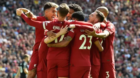 Menggila Bantai Bournemouth 9-0, Liverpool Pecahkan Rekor 33 Tahun - GenPI.co