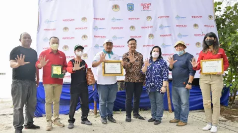 KLHK Gandeng Mowilex Tanam 10.000 Bibit Mangrove di Belitung - GenPI.co