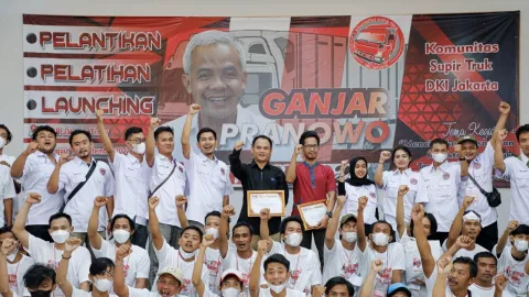 Repons Kepedulian Ganjar, Komunitas Sopir Truk di DKI Jakarta Gelar Pelatihan - GenPI.co