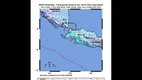 BMKG: Gempa 5,3 Magnitudo Berpusat di Pandeglang - GenPI.co