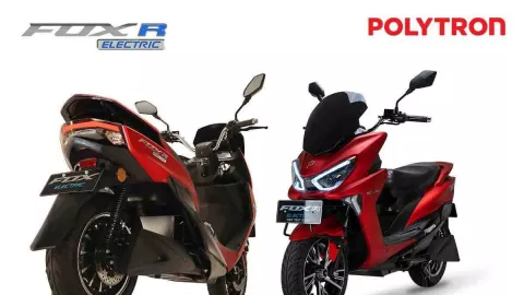 Sepeda Motor Listrik Polytron Fox-R Seri Terbaru Kece Badai - GenPI.co