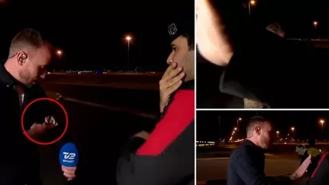 Kenakan Tanda Pelangi, Jurnalis Denmark Dipaksa Polisi Qatar - GenPI.co
