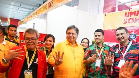 Airlangga Minta Kader Golkar Sumut Menangi Pemilu 2024 - GenPI.co