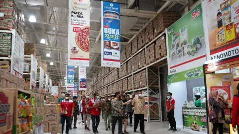 Bisnis Menggurita, LOTTE Grosir Buka Gerai ke-36 di Serpong - GenPI.co