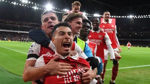 Hasil Premier League: Arsenal FC Menang, Bukayo Saka Ukir Sejarah - GenPI.co