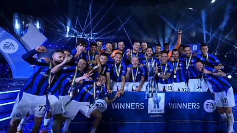 Bantai AC Milan, Inter Cetak Rekor di Piala Super Italia - GenPI.co