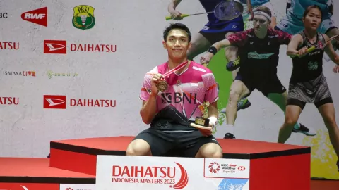 Main di Indonesia Open 2023, Jonatan Christie Ingin Ulang Kenangan Manis - GenPI.co
