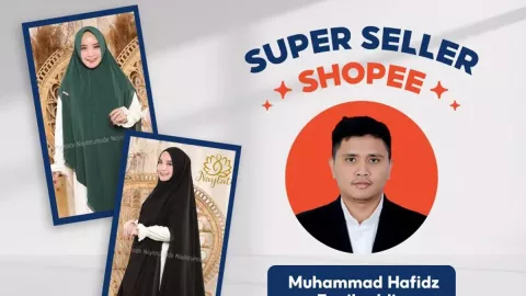 Jeli Lihat Ide Jualan, Hafidz Sukses Bisnis Hijab - GenPI.co