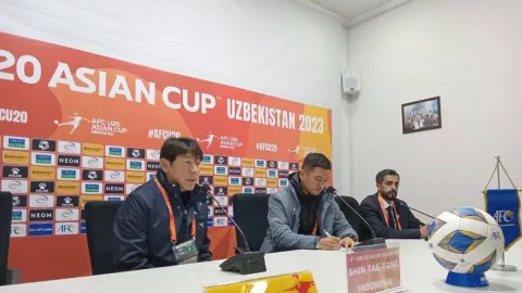 Timnas Indonesia U-20 Ditahan Uzbekistan, Shin Tae Yong Bangga - GenPI.co