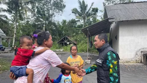Warga Jugosari Lumajang Terisolasi Lahar Hujan Gunung Semeru - GenPI.co
